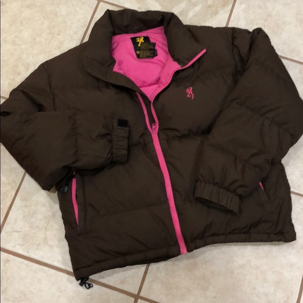 Womens Browning down jacket.